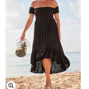 Swimsuit For All Black (Cover Up) Dress NWT & Never Worn Size 14/16.